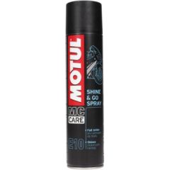 MOTUL E10 Shine & Go spray aerosols 400 ml Motoķīmija un smērvielas