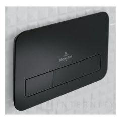 Villeroy & Boch taustiņš ViConnect E200, 253x145 mm, matēts melns