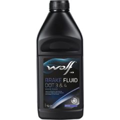 Wolf BRAKE FLUID DOT3&4 500ml DOT4, DOT3 Bremžu šķidrums