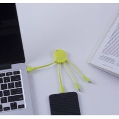 Muvit xoopar XP61040.31A Octopus Charging Multi Cable (lime)