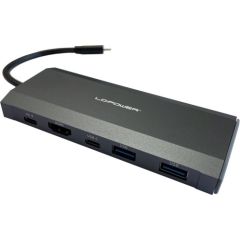 DOKSTACIJA LC-Power USB-C z M.2 SSD (LC-HUB-C-MULTI-7-M2)