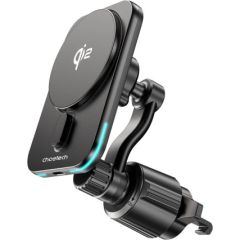 MagLeapWirdess Choetech Qi2 15W fast car charger Telefonu lādētāji 12v Automašīnām