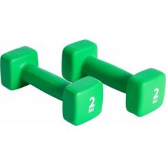 Pure2Improve neoprēna hanteles, 2 x 2 kg