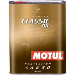 Motul Classic Oil SAE 50 2L Motoreļļa retroauto -1950 Motora eļļas