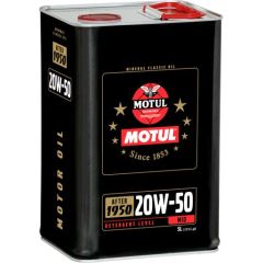 Motul Classic Oil SAE 20W50 5L Retroauto 1950- SF/CC Motora eļļas