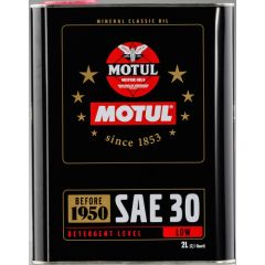 Motul Classic Oil SAE 30 2L Motoreļļa retroauto -1950 Motora eļļas