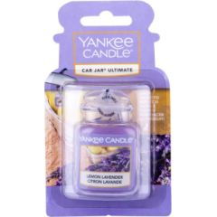 Yankee Candle Lemon Lavender / Car Jar 1pc U / Car Air Freshener