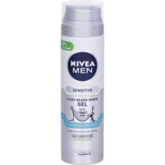 Nivea Men Sensitive / 3-Day Beard 200ml M / Shaving Gel Уход за бородой