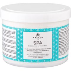 Kallos SPA / Hand And Foot Massage Cream 500ml W / Body Cream Ķermeņa kosmētika