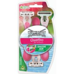 Wilkinson  QUATTRO BEAUTY SENSITIVE 3 SZT.