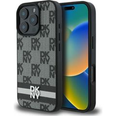 DKNY Checkered Pattern & Printed Stripes Защитный Чехол для Apple iPhone 16 Pro Max Чехлы - альтернативные