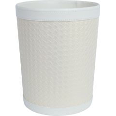 Trash bin WILMA 22x22x27.5cm, white Jaunumi -Dārzam