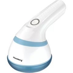 Plūksnu noņēmējs, darbināms ar akumulatoru, balts ar gaiši zilu, Klausberg. Pūku noņēmēji