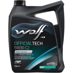 Wolf OFFICIALTECH 5W30 C2 5L SM/CF,ACEA C2,PSA B712290 Motora eļļas