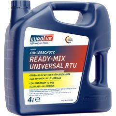 Eurolub RADIATOR COOLANT -37oC 4L dzesēšanas šķidrums dzeltens
