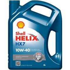 Shell Motora eļļa 10W40 HELIX HX7 4L