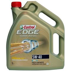 Castrol Motora eļļa 5W40 EDGE TURBO DIESEL TITANIUM FST 5L Motora eļļas
