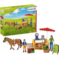 SCHLEICH FARM WORLD Pārvietojamā lete lauku precēm Figūriņas un varoņi