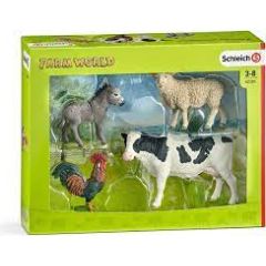 SCHLEICH FARM WORLD fermas dzīvnieki komp. Figūriņas un varoņi