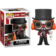 Funko Pop! Television: La Casa de Papel - EL Profesor (Clown) #915 Vinyl Figure Piederumi konsolēm