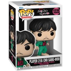 Funko Pop! Television: Squid Game - Player 218 Sang-Woo #1225 Vinyl Figure Piederumi konsolēm
