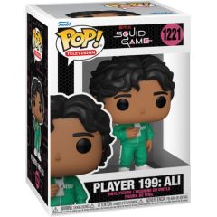 Funko Pop! Television: Squid Game - Player 199: Ali #1221 Vinyl Figure Piederumi konsolēm