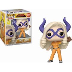 Funko Pop! Super Animation: My Hero Academia - Mt. Lady (Baseball) #1333 Vinyl Figure (6) Piederumi konsolēm