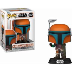 Funko Pop! Disney Star Wars: The Mandalorian - Mandalorian Judge #667 Bobble-Head Vinyl Figure Piederumi konsolēm