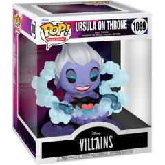 Funko Pop! Disney Deluxe: Villains - Ursula on Throne #1089 Vinyl Figure Piederumi konsolēm