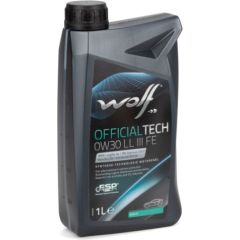 WOLF OFFICIALTECH 0W30 LL III FE 1L Motora eļļas