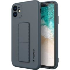 iLike Samsung  Galaxy A22 5G Kickstand Case Silicone Stand Cover Neoriģinālie Maciņi