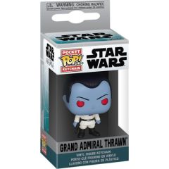 Funko Pocket Pop! Disney: Star Wars Ahsoka S2 - Grand Admiral Thrawn Vinyl Figure Keychain Piederumi konsolēm