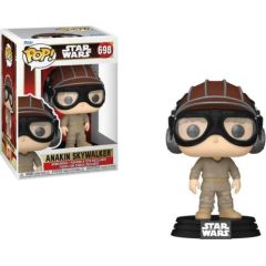 Funko Pop! Disney Star Wars: EP1 The Phantom Menace Anniversary - Anakin Skywalker with Helmet #698 Bobble-Head Vinyl Figure Piederumi konsolēm