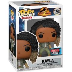 Funko Pop! Movies: Jurassic World Dominion - Kayla (2022 Fall Convention Limited Edition) #1268 Vinyl Figure Piederumi konsolēm
