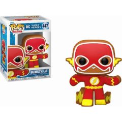 Funko Pop! Heroes: DC Super Heroes Holiday - Gingerbread The Flash #447 Vinyl Figure Piederumi konsolēm