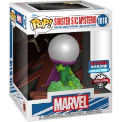 Funko Pop! Deluxe: Marvel Sinister Six: Mysterio (Amazon Exclusive) #1016 Bobble-Head Vinyl Figure Piederumi konsolēm