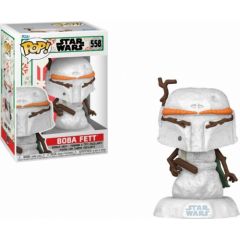 Funko Pop! Disney Star Wars: Holiday - Boba Fett (SNWMN) #558 Bobble-Head Vinyl Figure Piederumi konsolēm