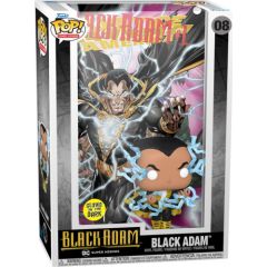 Funko Pop! Comic Covers: DC Super Heroes Black Adam  - Black Adam (Glows in the Dark) #08 Vinyl Figure Piederumi konsolēm