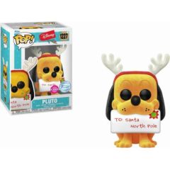 Funko Pop! Disney: Holiday - Pluto (Flocked) (Special Edition) #1227 Vinyl Figure Piederumi konsolēm