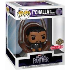 Funko Pop! Deluxe Marvel: Black Panther Legacy S1 - T’Challa on Throne (Special Edition) #1113 Vinyl Figure Piederumi konsolēm