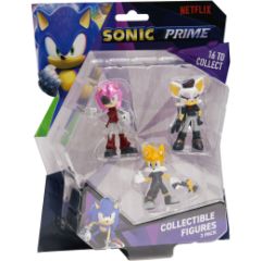 SONIC Комплект фигурок, 3 шт, 6.5 см
