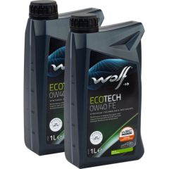 Wolf ECOTECH 0W40 FE 1L API SN, ACEA A3/B4-10 Motora eļļas