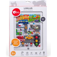 bo. Обучающий планшет "Дорожное движение" (на эстонском яз.) Attīstošās spēles