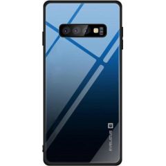 Evelatus Samsung  Galaxy S10e Gradient Glass Case 7 Sea Depth
