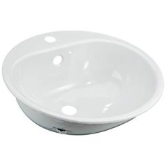 Alape izlietne, d=475 mm, emaljēts tērauds, balta