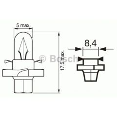 Bosch Signāla spuldze 1 987 302 255