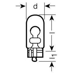 Osram Pagrieziena rādītāja spuldze 2825ULT Autospuldzes