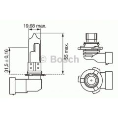 Bosch Signāla spuldze 1 987 302 152