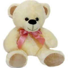 Sun Day Plīša lācis 40 cm (M3364) baltais 144157-1 Mīkstās rotaļlietas