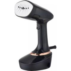 Klausberg Tvaika gludeklis, melns ar sudraba nerūsējošā tērauda paneli, 1500W Gludekļi un sistēmas